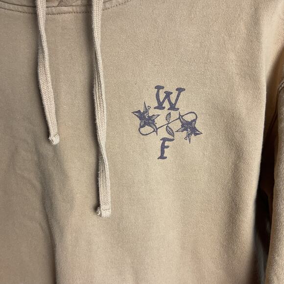 Independent Trading Wyatt Flores Mens Fleece Lined Pullover Hoodie Large SS4500P - Picture 4 of 13